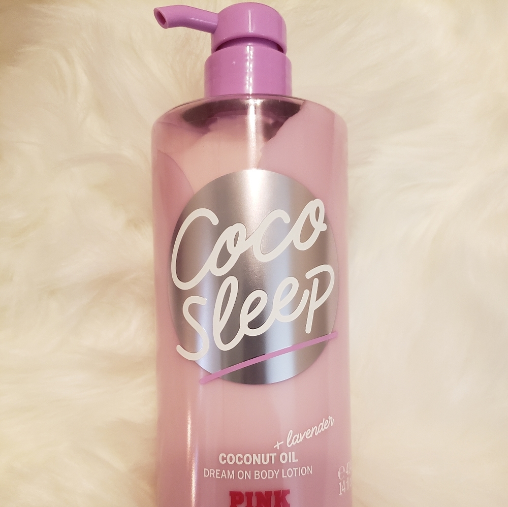 Pink coconut lotion